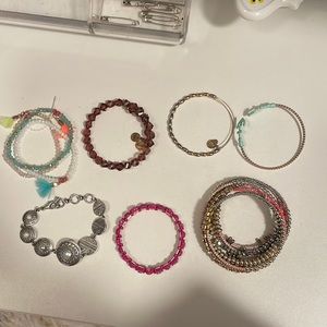 7 bracelets